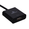 Gembird A-CM-HDMIF-03 USB graphics adapter 3840 x 2160 pixels Black