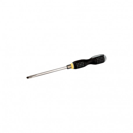 Screwdriver ERGO™ slotted with 18mm hex shank 1.6x10x175mm flat