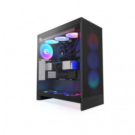 NZXT arvutikorpus H7 FLOW RGB (2024) MIDI TOWER aknaga, must