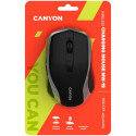 CANYON mouse MW-19 EU Wireless Charge Black Silver