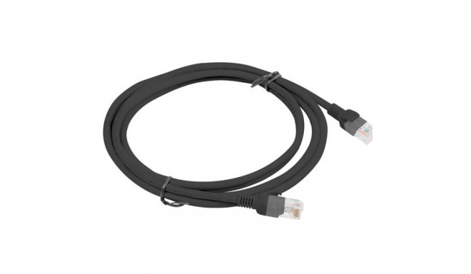 Lanberg patch cord Cat.5e UTP 2m, black