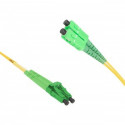 Enhanced LCA - SCA G.652D YELLOW LSZH 2F 2.0mm ZDPX 1M
