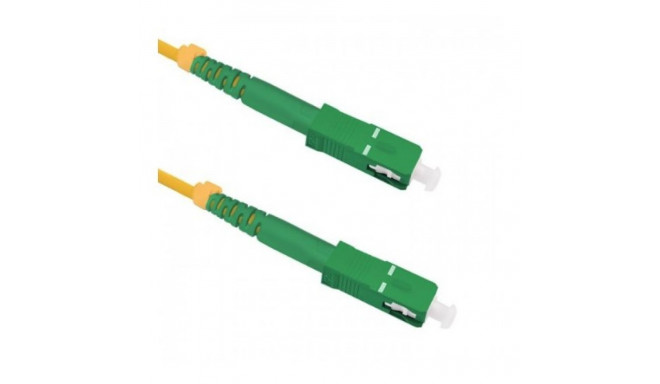 Qoltec 54281 fiiberoptiline kaabel 1 m SC roheline, kollane