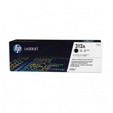 HP 312A must LaserJet toonerikassett