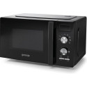 Gorenje MO20A3BH Countertop Combination microwave 20 L 800 W Black