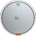 Black &amp; Decker BXRV500E robot vacuum Bagless Black, Stainless steel, White