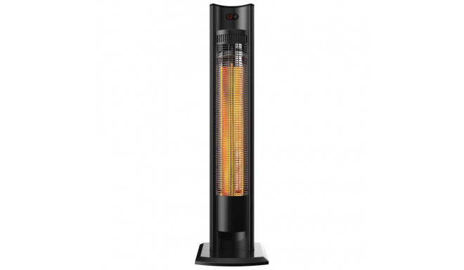 Heater Activejet Activejet APH-CS2000 Black 2000 W Steel Exterior