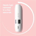 Braun Face Mini Hair Remover FS1000 white