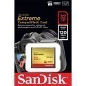 SanDisk memory card CF 32GB Extreme 120MB/s