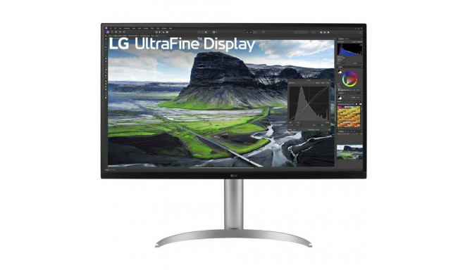 "80cm/32"" (3840x2160) LG UltraFine 32UQ850V-W 16:9 4K IPS 5ms 60Hz HDR400 HDMI DP USB-C Speaker Piv