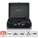 Vinyl record player in a suitcase Lenco TT115BK, black