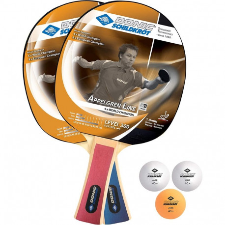 Table tennis bat DONIC Appelgren 300 Set ITTF approved
