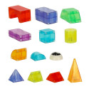 3D konstruktsioon magnetilised tellised LED helendavad 134 el.