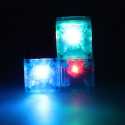 3D konstruktsioon magnetilised tellised LED helendavad 32 el.