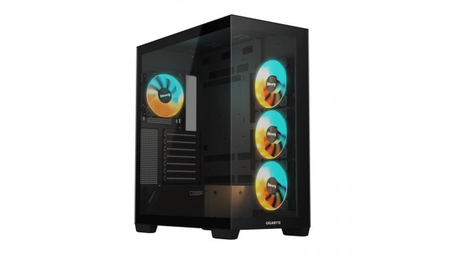 CASE MIDITOWER ATX W/O PSU/GB-C500P ST BLACK GIGABYTE