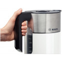 Bosch TWK8611P electric kettle 1.5 L 2400 W Anthracite, Stainless steel, White