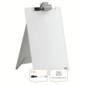 Easel Desktop Glassb. Nobo 22x30cm White