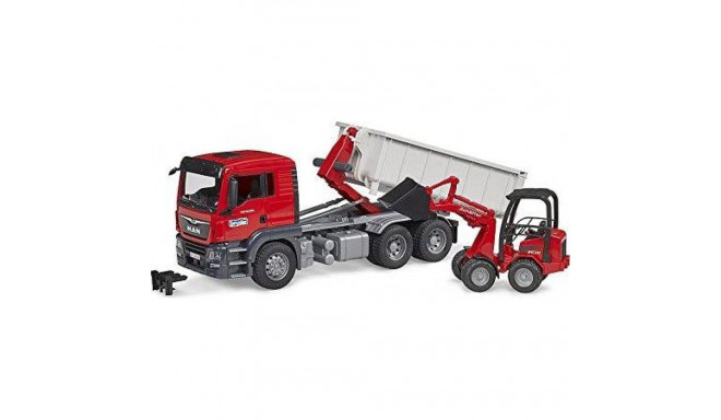 TOY TRUCK WITH ROLL OFF CONTAINER 2630