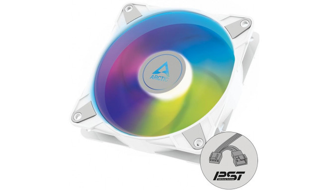 Arctic case fan P12 PWM PST A-RGB, white