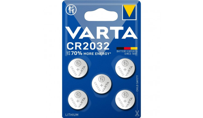Liitium Nööppatareid Varta 06032 101 415 3 V (5 Ühikut)
