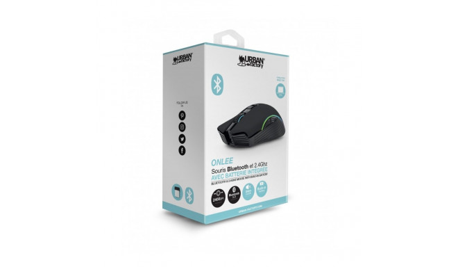 Беспроводная Bluetooth-мышь Urban Factory BTM05UF Зеленый 2400 dpi