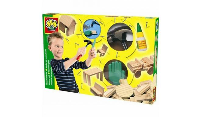 Playset SES Creative Joinery Workshop 57 Предметы