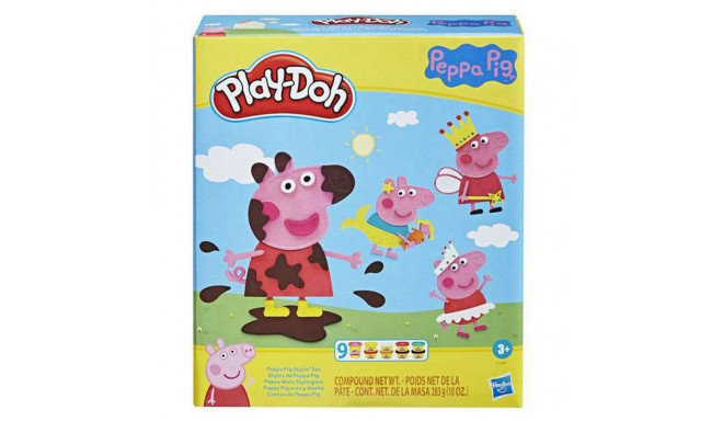 Modelling Clay Game Play-Doh Hasbro Peppa Pig Stylin Set