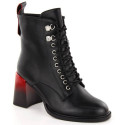 D&A S.Barski ankle boots with decorative heel Premium Collection W MR880-132 OLI270 (38)