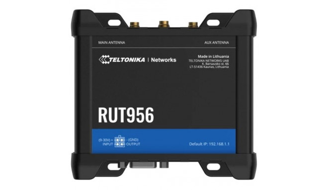 "Teltonika RUT956Industrial Dual SIM LTE Wifi RS232 RS485 Router"