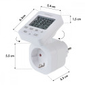 Digital Timer GB605 E GreenBlue 16A IP20