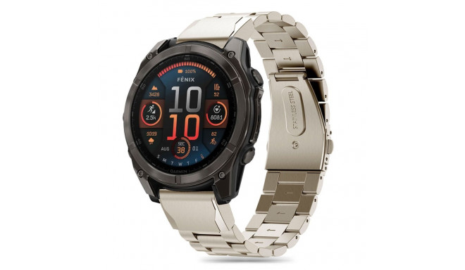 TECH-PROTECT STAINLESS GARMIN FENIX 5X / 5X PLUS / 6X / 6X PRO / 7X / 8 (51 MM) TITANIUM