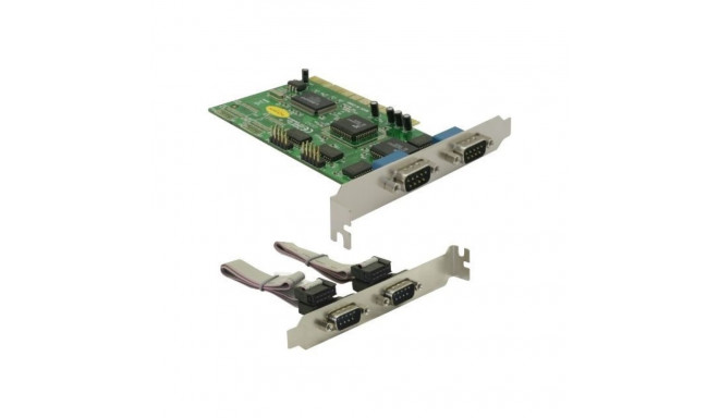 DeLOCK PCI Card 4x Serial interface cards/adapter