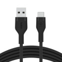 Belkin BOOST↑CHARGE Flex USB cable 3 m USB 2.0 USB A USB C Black