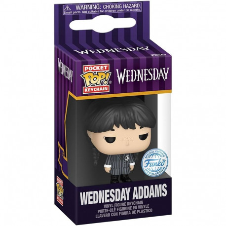 FUNKO POP! Keychain: Wednesday - Wednesday Addams