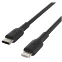 Belkin Lightning/USB-C Cable 1m PVC, mfi certified, black