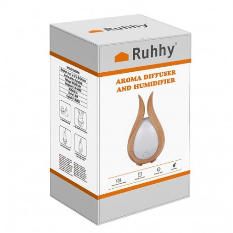 Aroomi difuusor – õhuniisutaja 200ml Ruhhy 24610