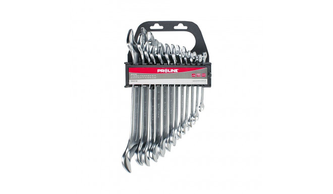 Klucze płaskie szt.6 (6*7-16*17mm), din 3110, cv, proline