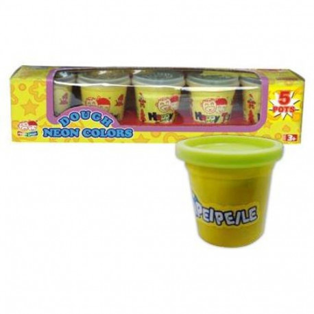 polümeersavi komplekt 3772 5 neoonvärvi