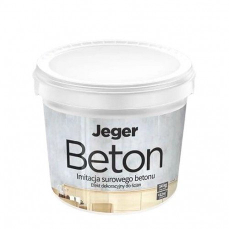 PLASTER DECOR JEGER BETON 7 kg valge