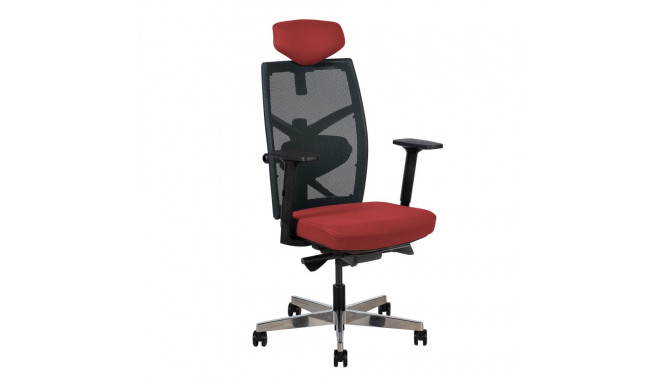 Task chair TUNE dark red/black