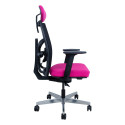 Task chair TUNE pink/black