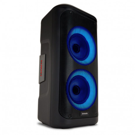 Party Trolley Speaker 350W (40W RMS) with Hyperbass, Karaoke & Disco Lightning