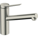 Sink faucet Hansgrohe Zesis M33, 74802800, stainless steel