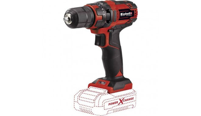 Cordless screwdriver-drill EINHELL TC-CD 18/35 Li Solo, 18 V, 35 Nm, without battery