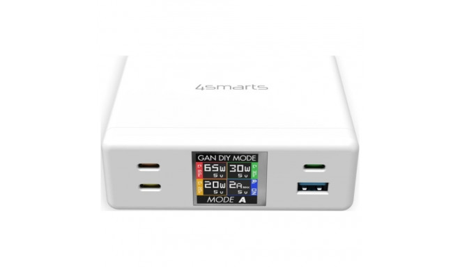 4smarts Charging Station 130W GaN DIYMode white 540130