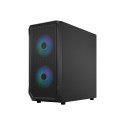 Fractal Design | Focus 2 | Side window | RGB Black TG Clear Tint | Midi Tower | Power supply include