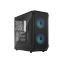 Fractal Design | Focus 2 | Side window | RGB Black TG Clear Tint | Midi Tower | Power supply include