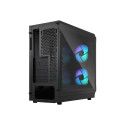 Fractal Design | Focus 2 | Side window | RGB Black TG Clear Tint | Midi Tower | Power supply include