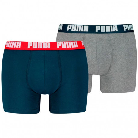 Bokserki męskie Puma Everyday Basic 2p niebieskie, szare 938320 05 S
