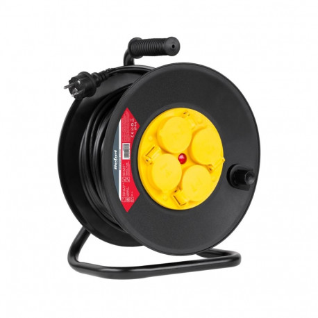 Rebel pistikurull 4-pesaline 25m IP44